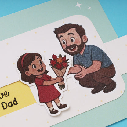 Sliding Card for Dad