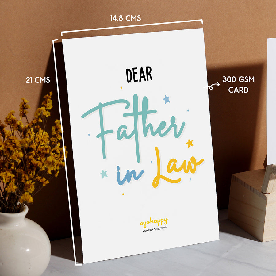 Father-in-law mug & Card Combo