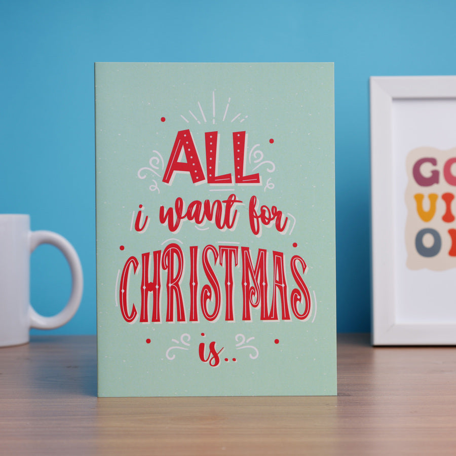 Christmas Mirror Card