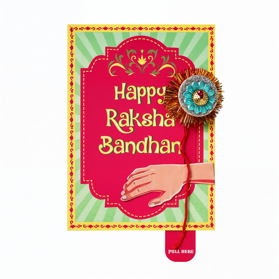 Rakhi Sliding Card