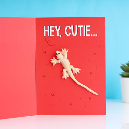 Prank Lizard Card