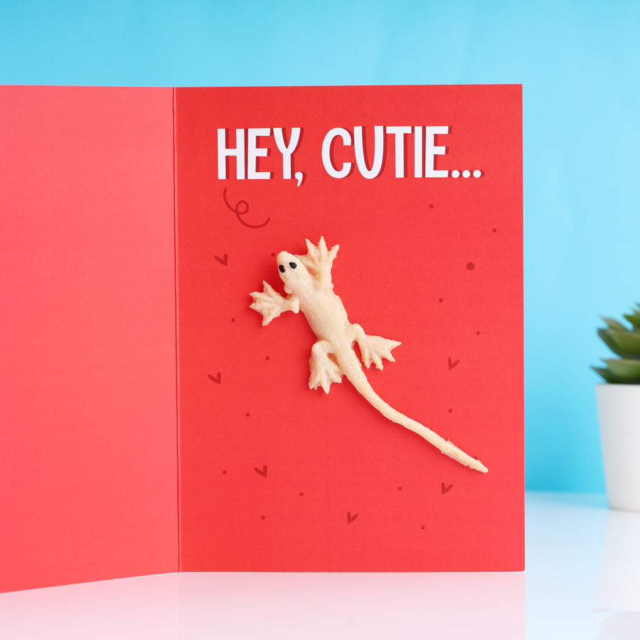 Prank Lizard Card