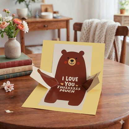3D Mom Hug Card
