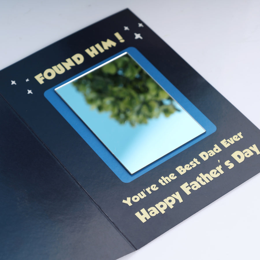Magic Mirror Card for Dad