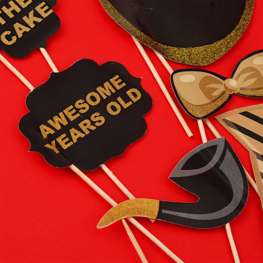 Glitter Party Props Kit