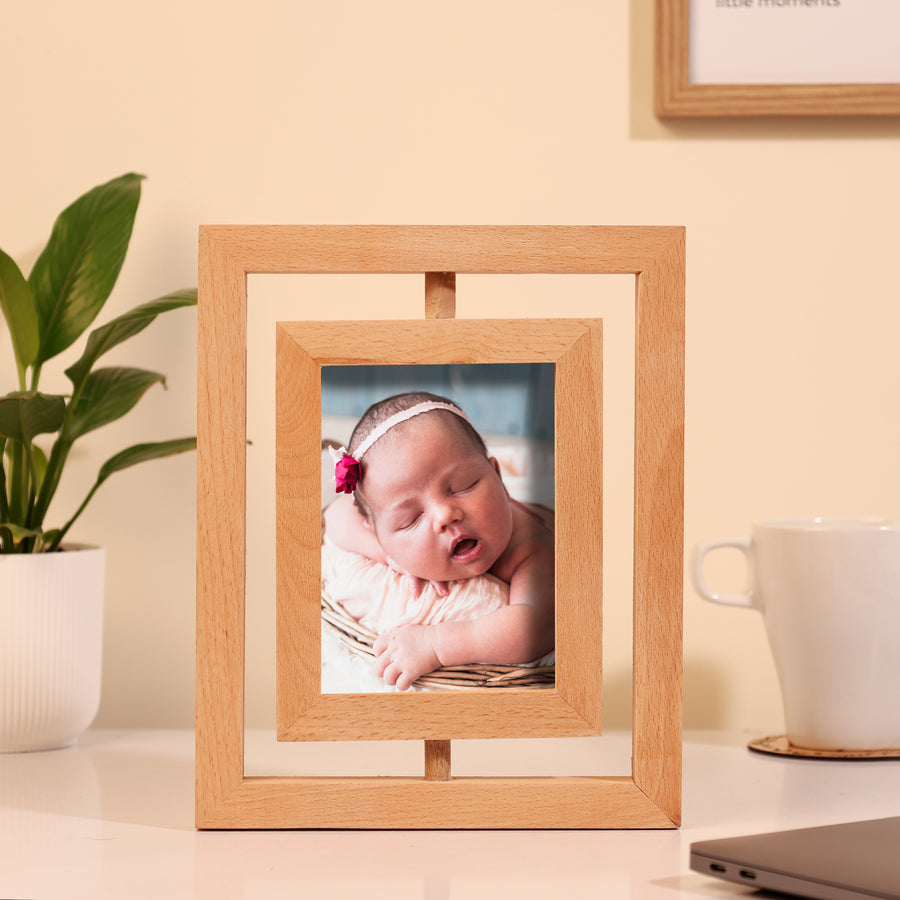 Timeless Rotating Frame