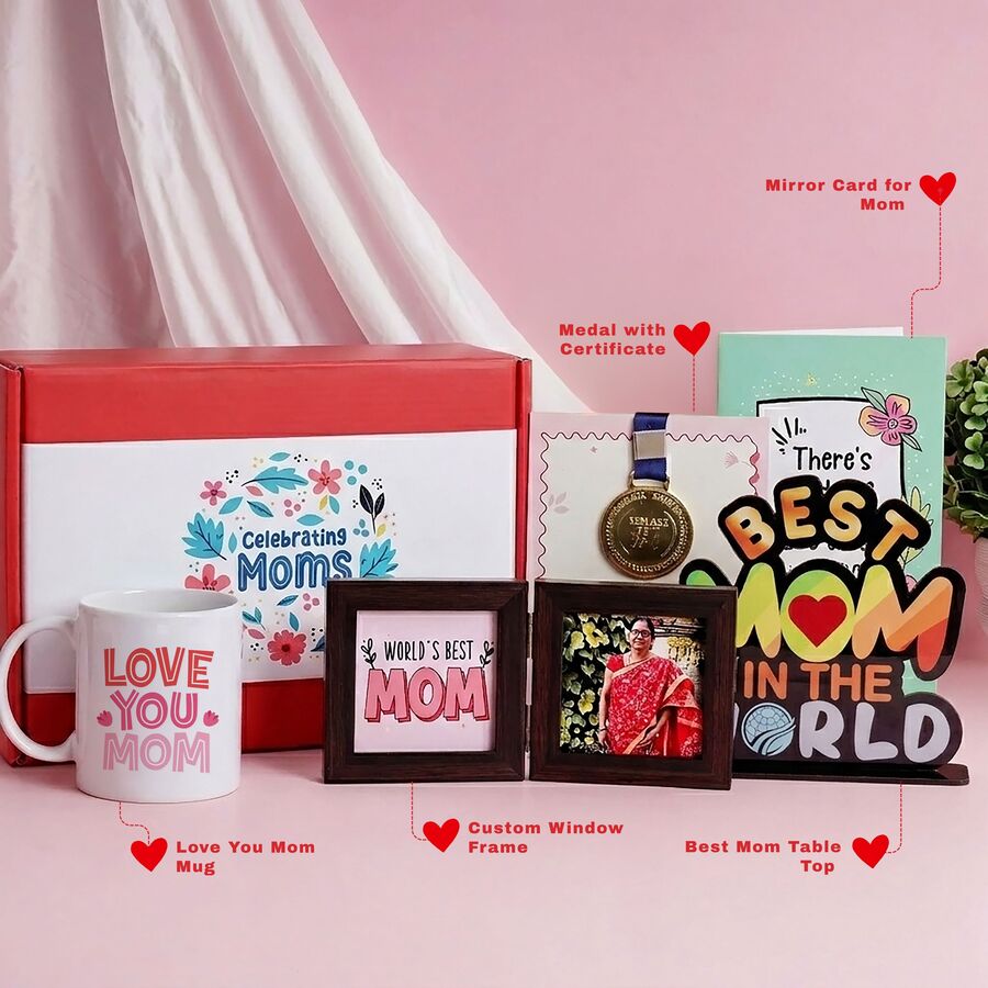 Glitter Hamper for Mom