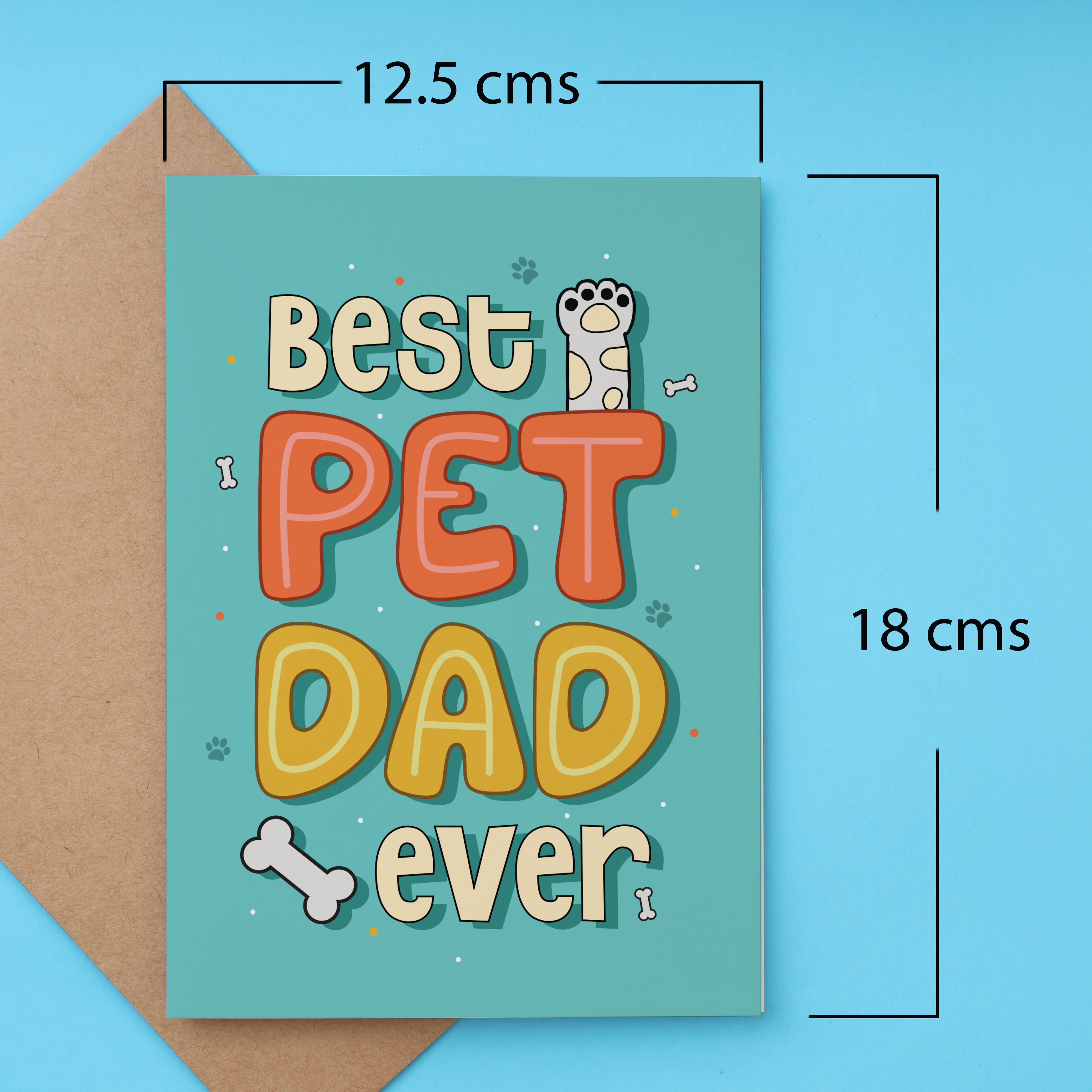 Pet Dad Card