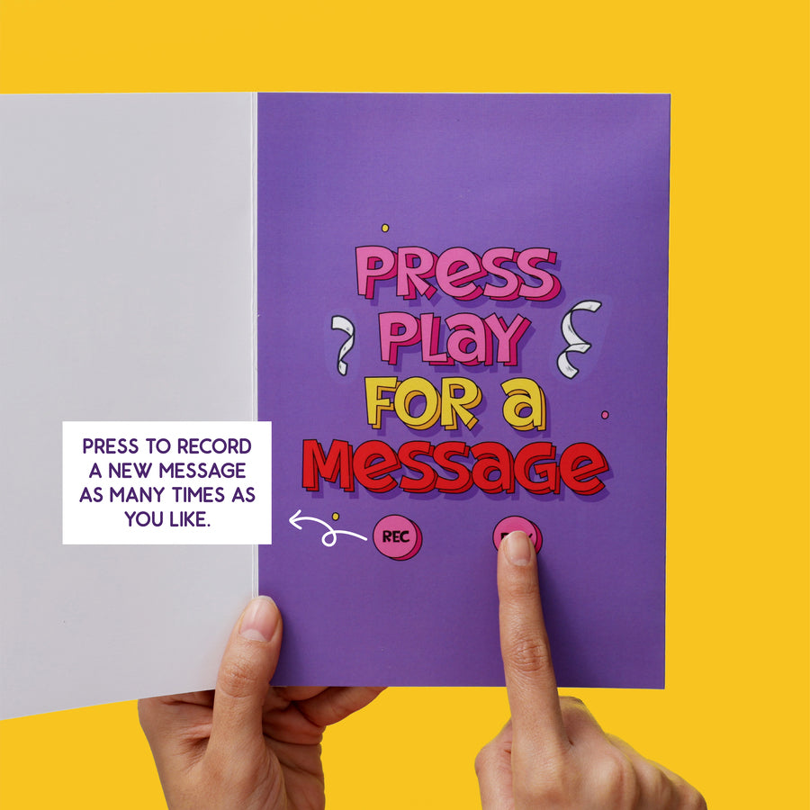 Birthday Audio Card