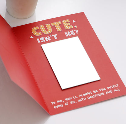 Future Husband Mirror Card