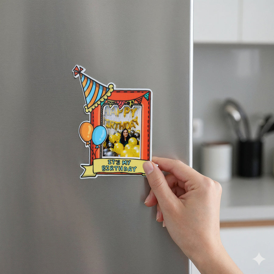 Custom Birthday Magnet