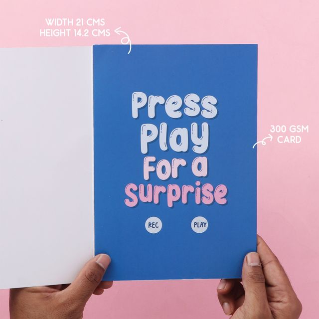 Re-recordable Audio Card for Dad - Father's Day Edition