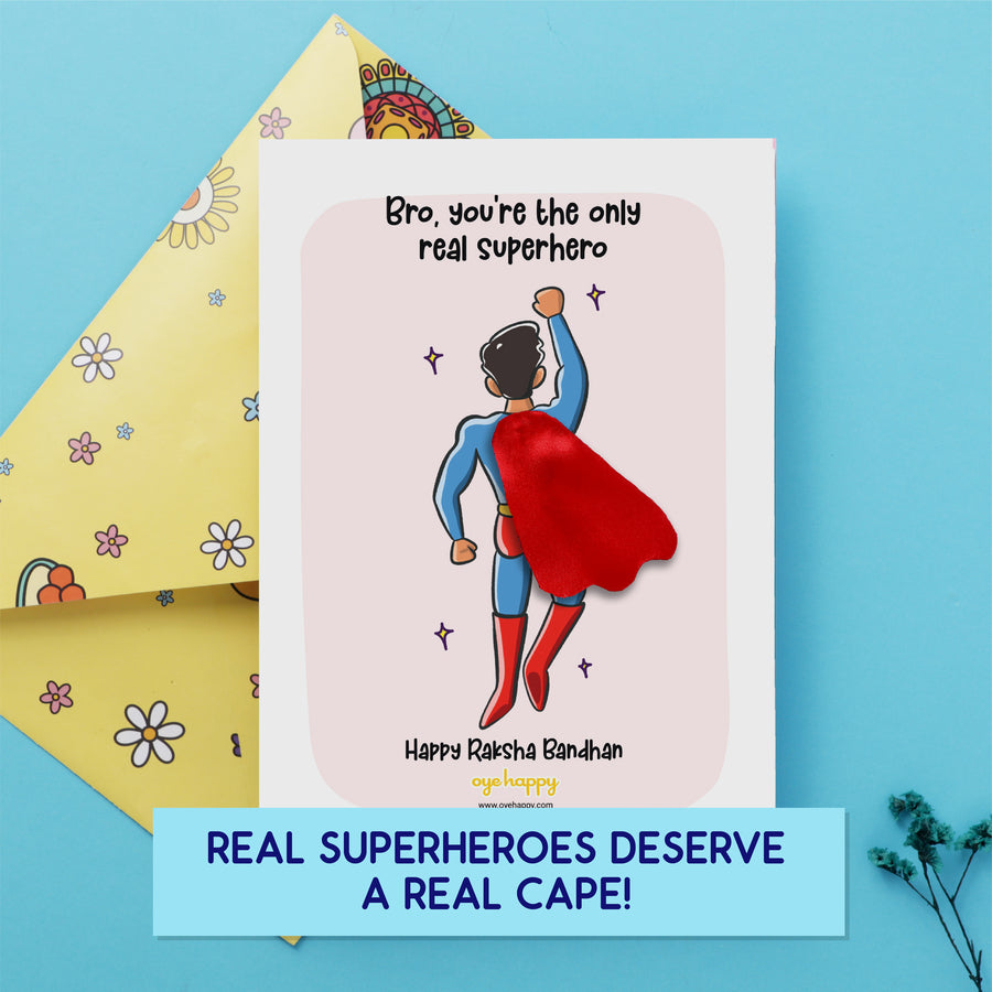 Super Bro Cape Card