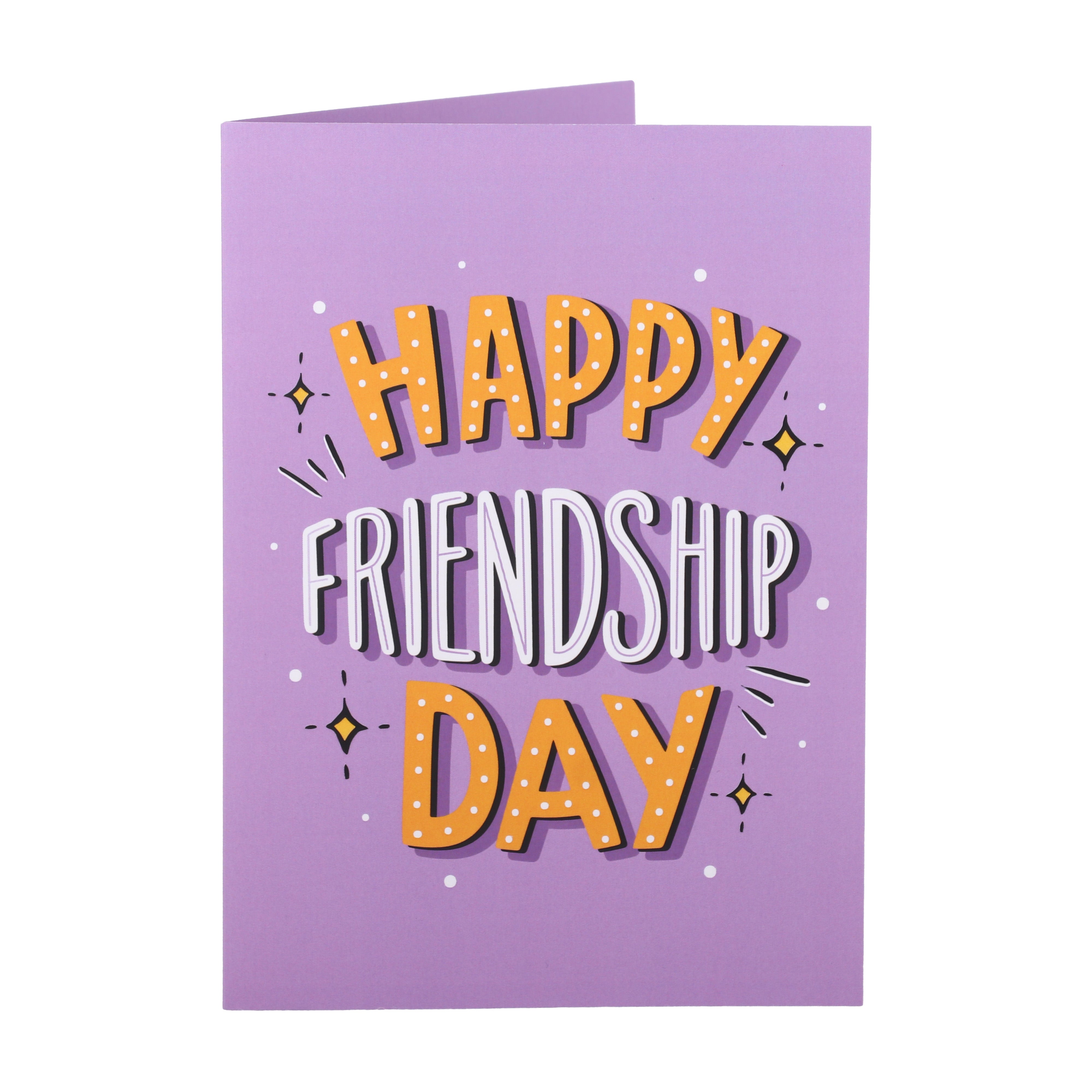 Friendship Day Butterfly Card