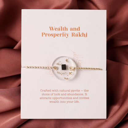 Wealth Stone Rakhi (Set of 3)