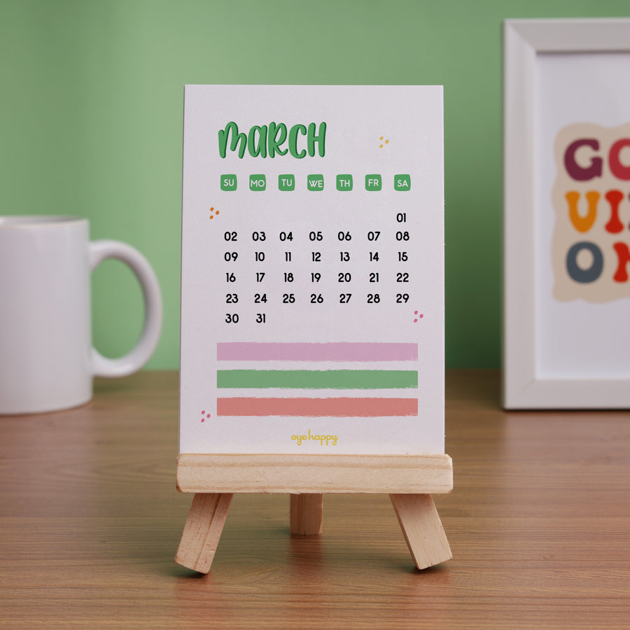 Manifestation calendar