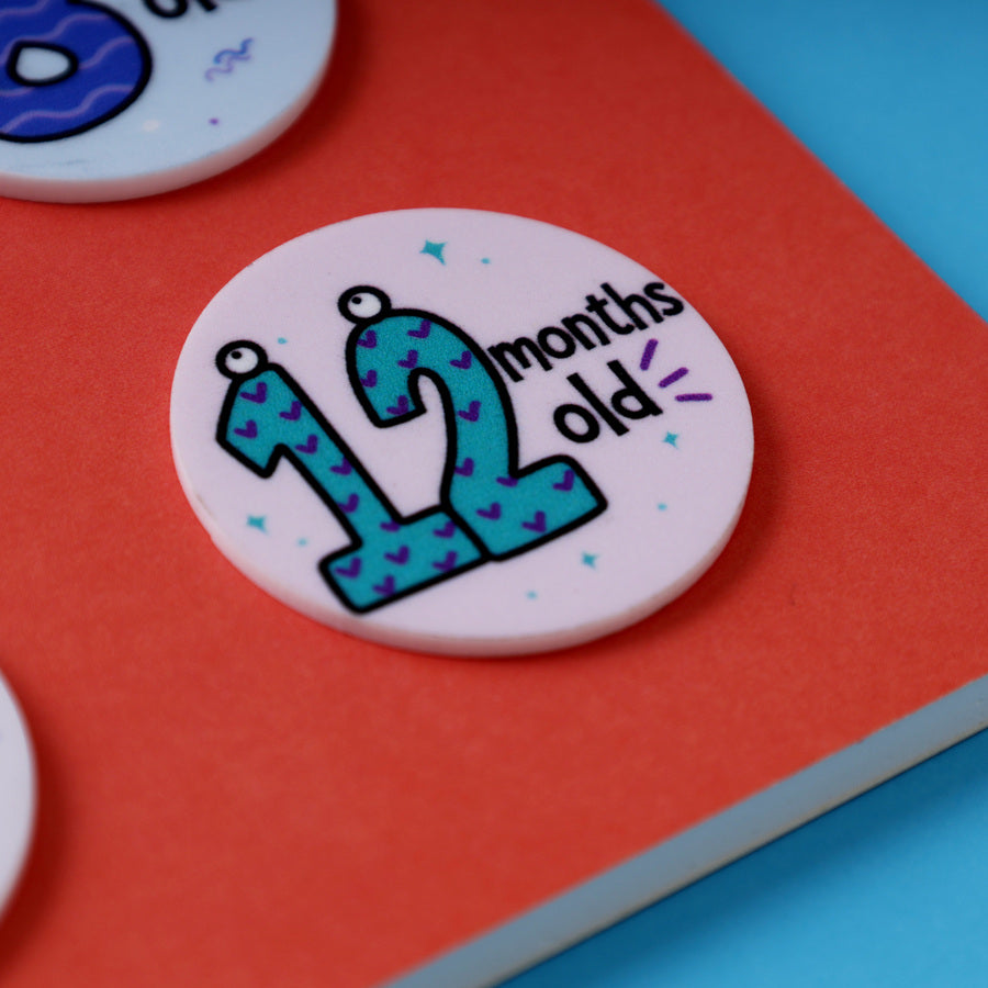 Baby Month Badges