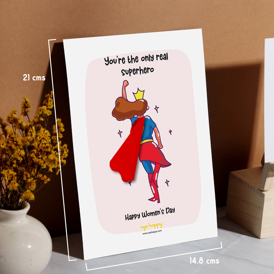 Women's Day Cape Card -Set of 2