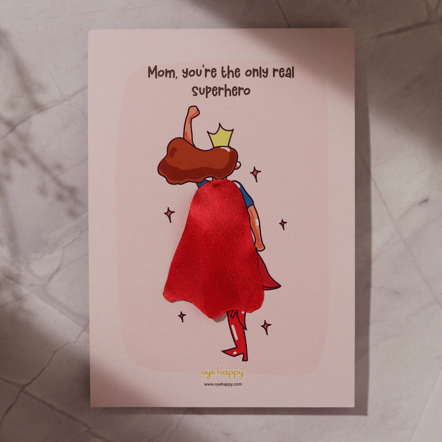 Supermom Cape Card