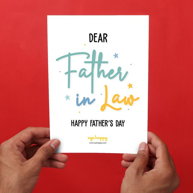 Father-in-Law Card - Father's Day Edition