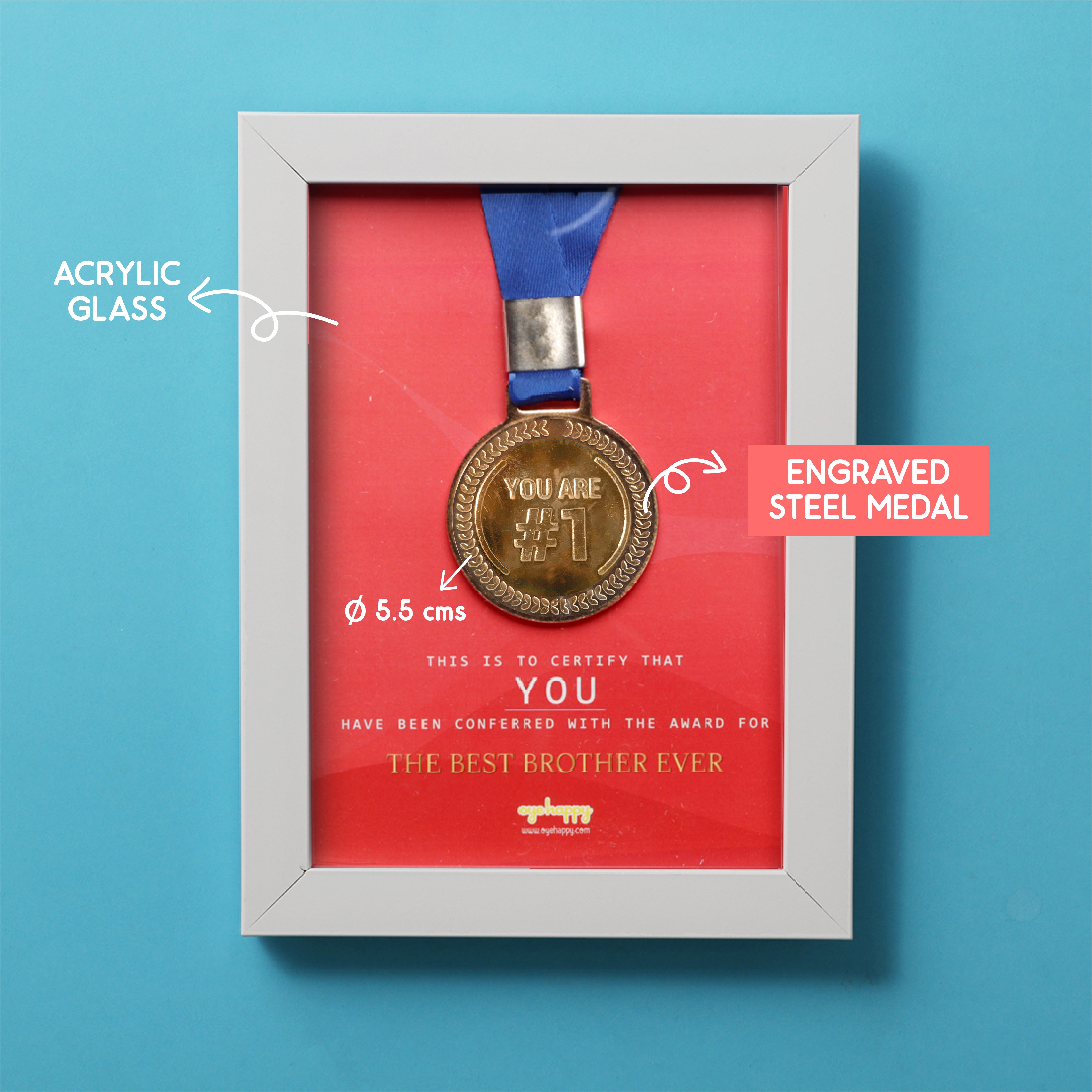 Medal for Best Brother