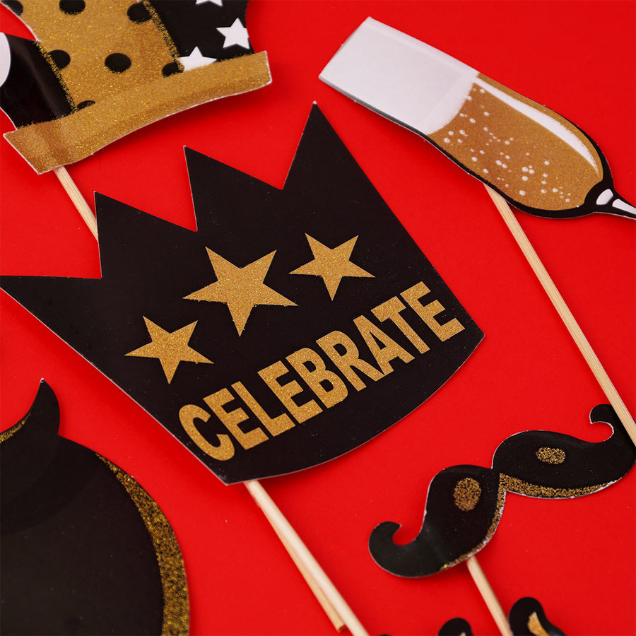 Glitter Party Props Kit