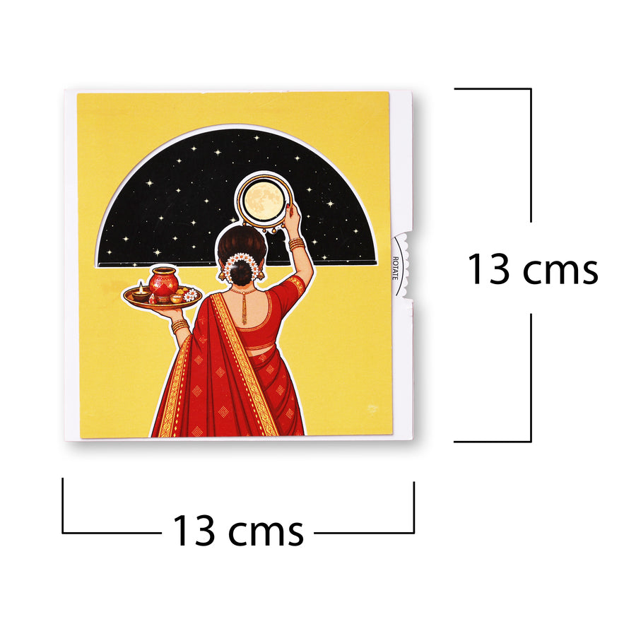 Moon Spin card
