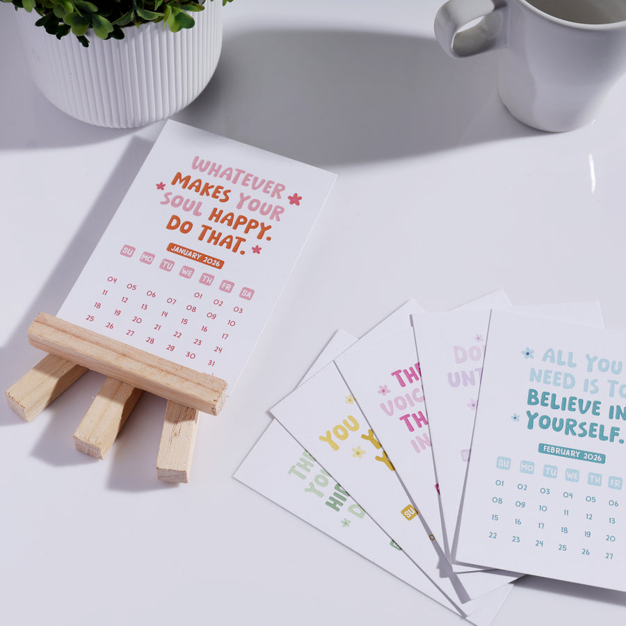 Positive Vibes Calendar - Set of 3
