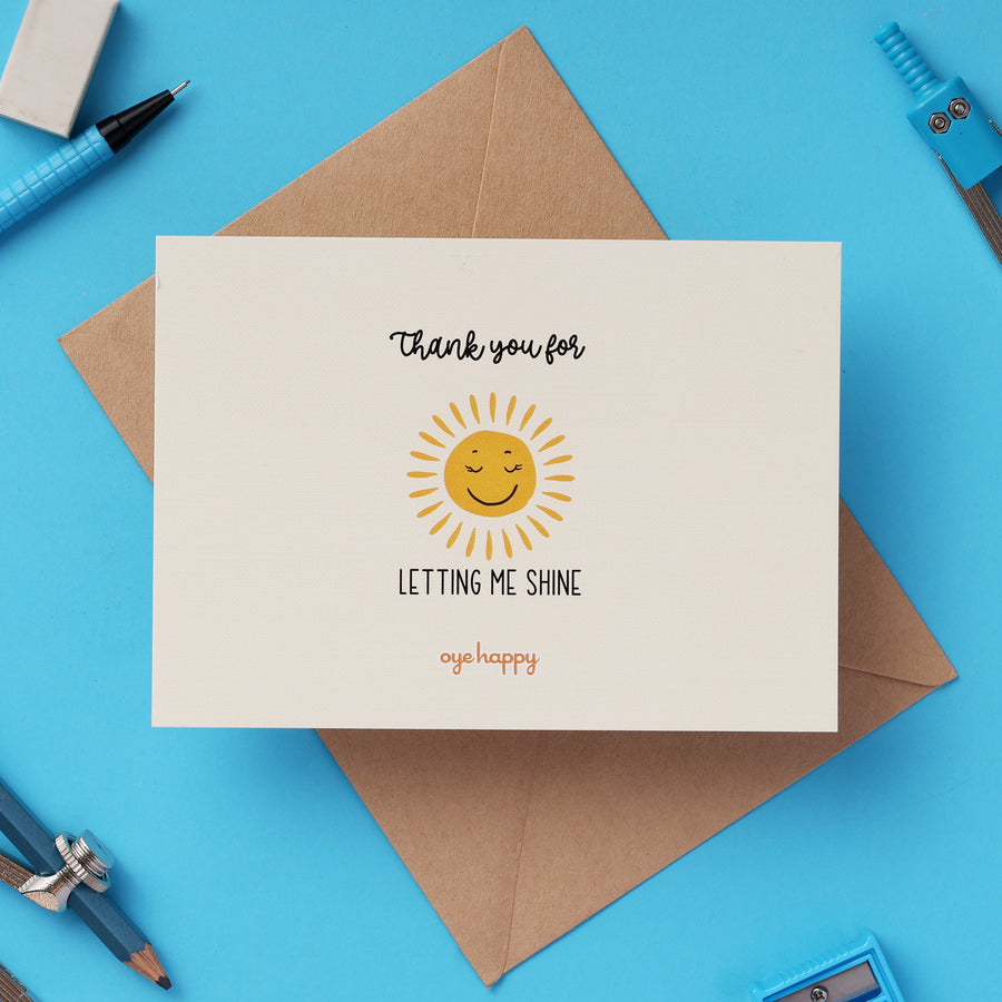 Thank You Teacher Cards (Set of 3)