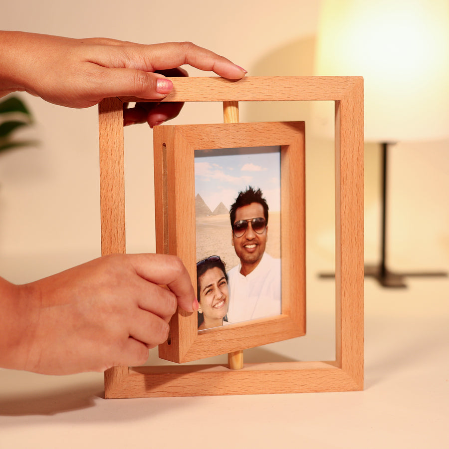 Timeless Rotating Frame