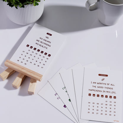 Affirmation Calendar - Set of 3