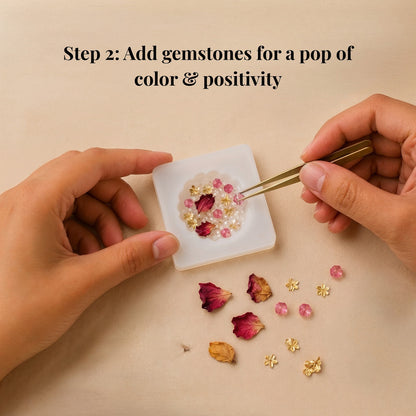 DIY Gemstone Rakhi