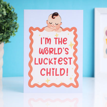 Magic Mirror card for New Dad