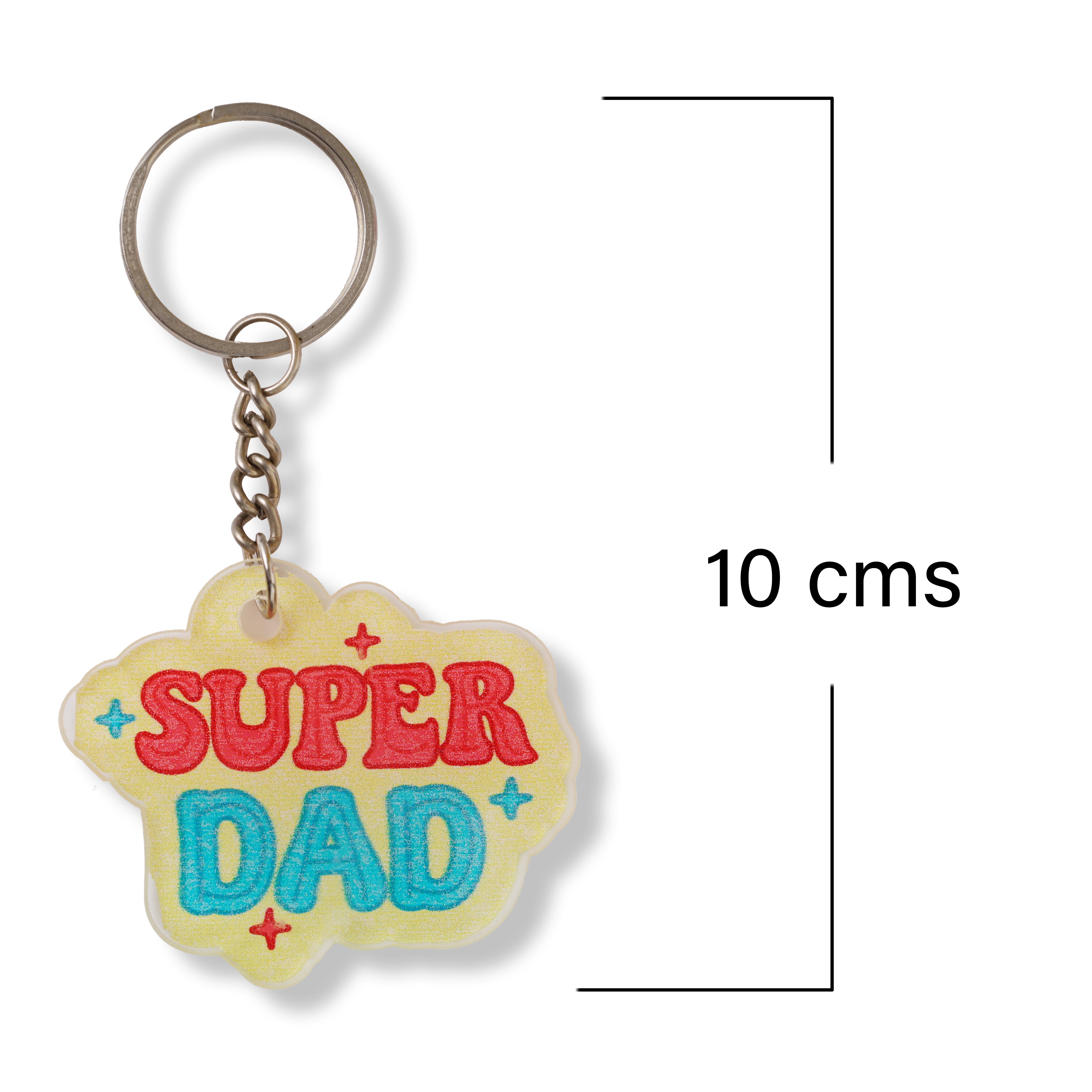 Super Dad Keychain