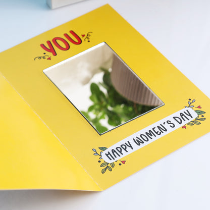 Women's Day Mirror Card
