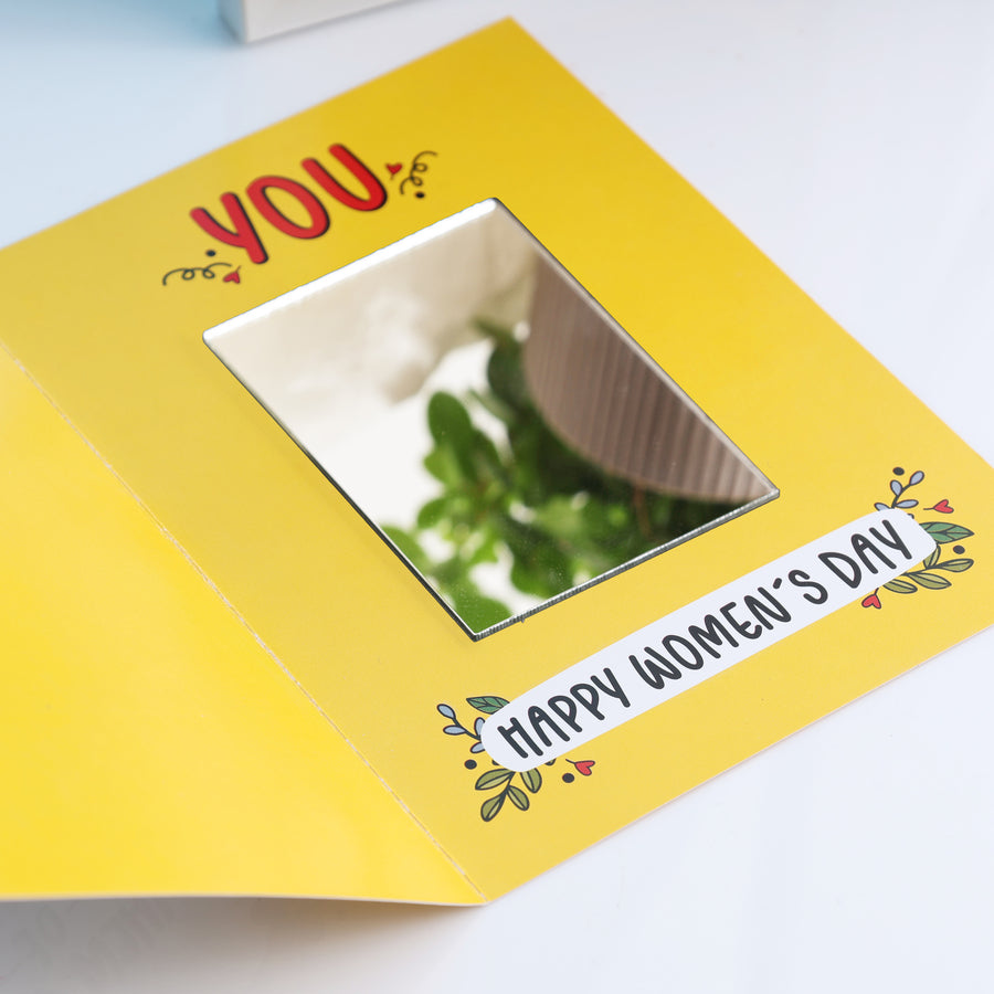 Women's Day Mirror Card