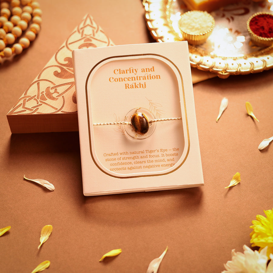 Concentration Stone Rakhi