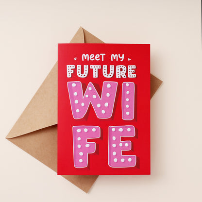 Future Wife Mirror Card