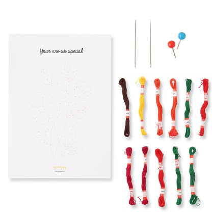 DIY Embroidery Card