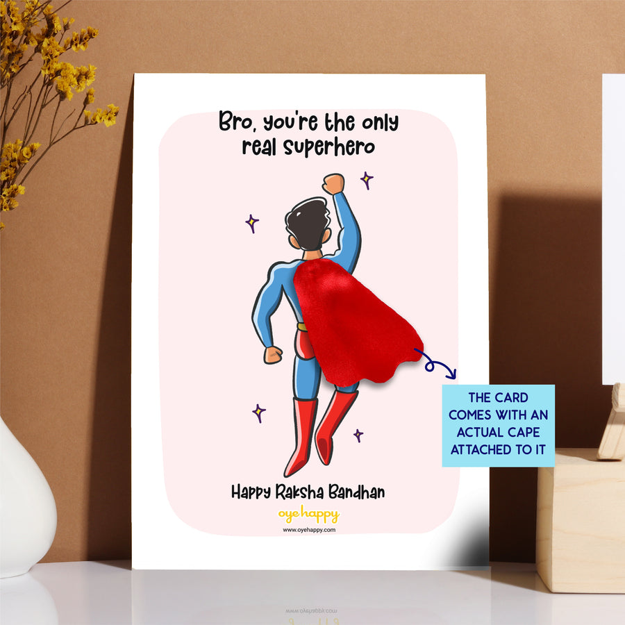 Super Bro Cape Card