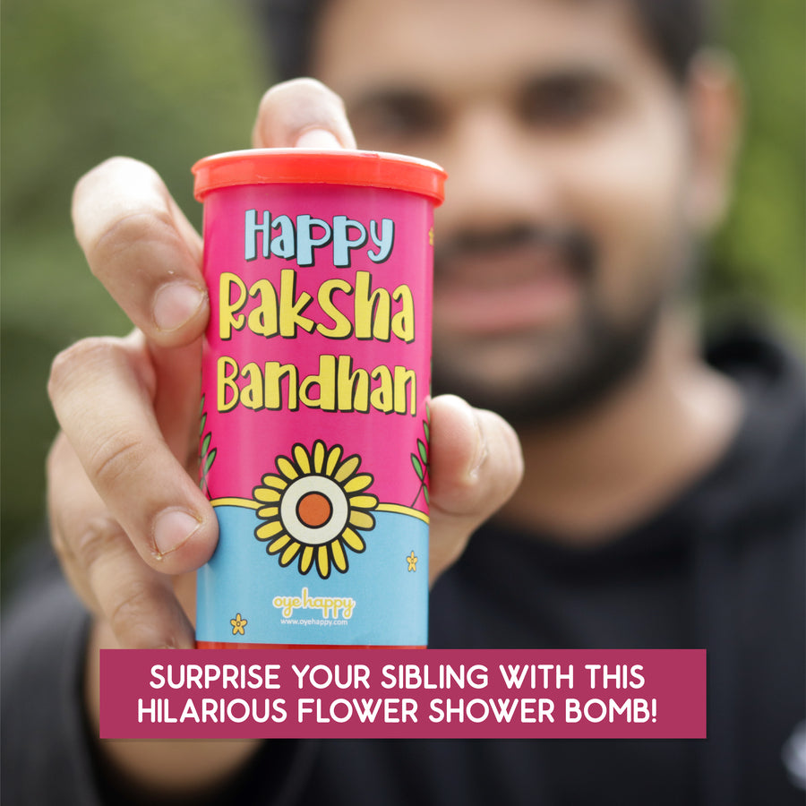 Flower Shower Rakhi Bomb