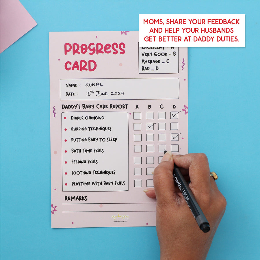 Report Card for New Dads