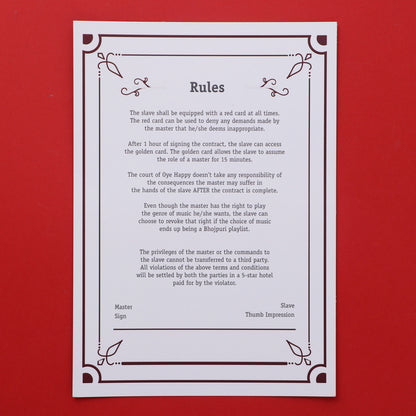 Slave Contract