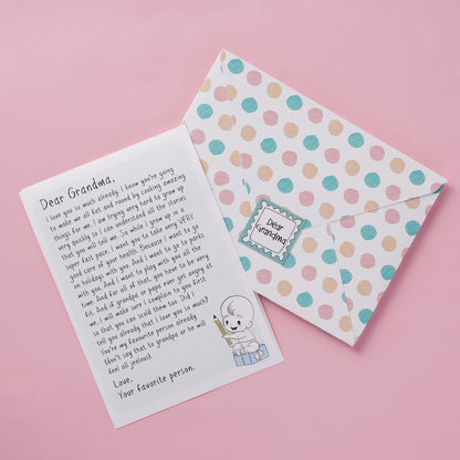 Letter from Baby to family
