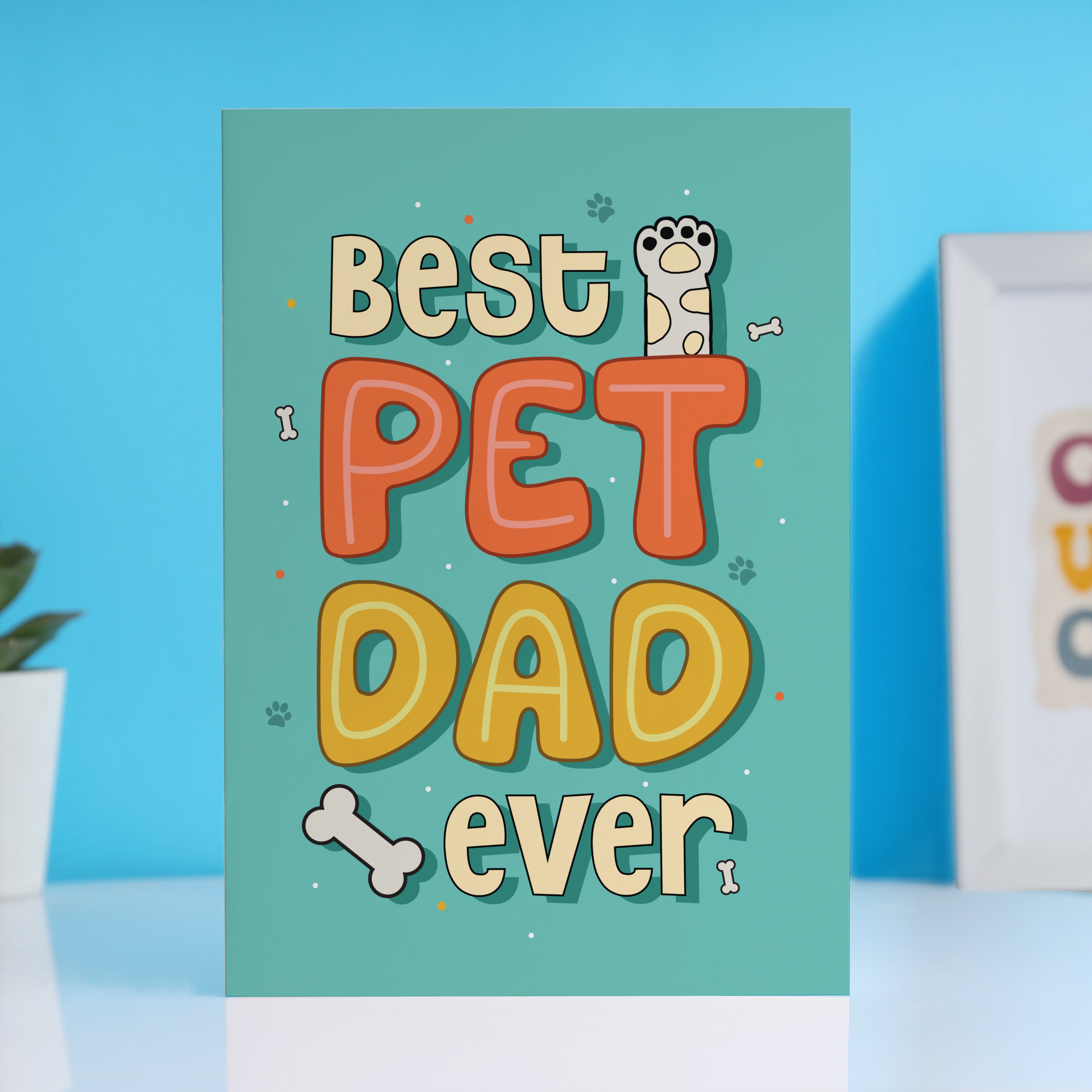 Pet Dad Card
