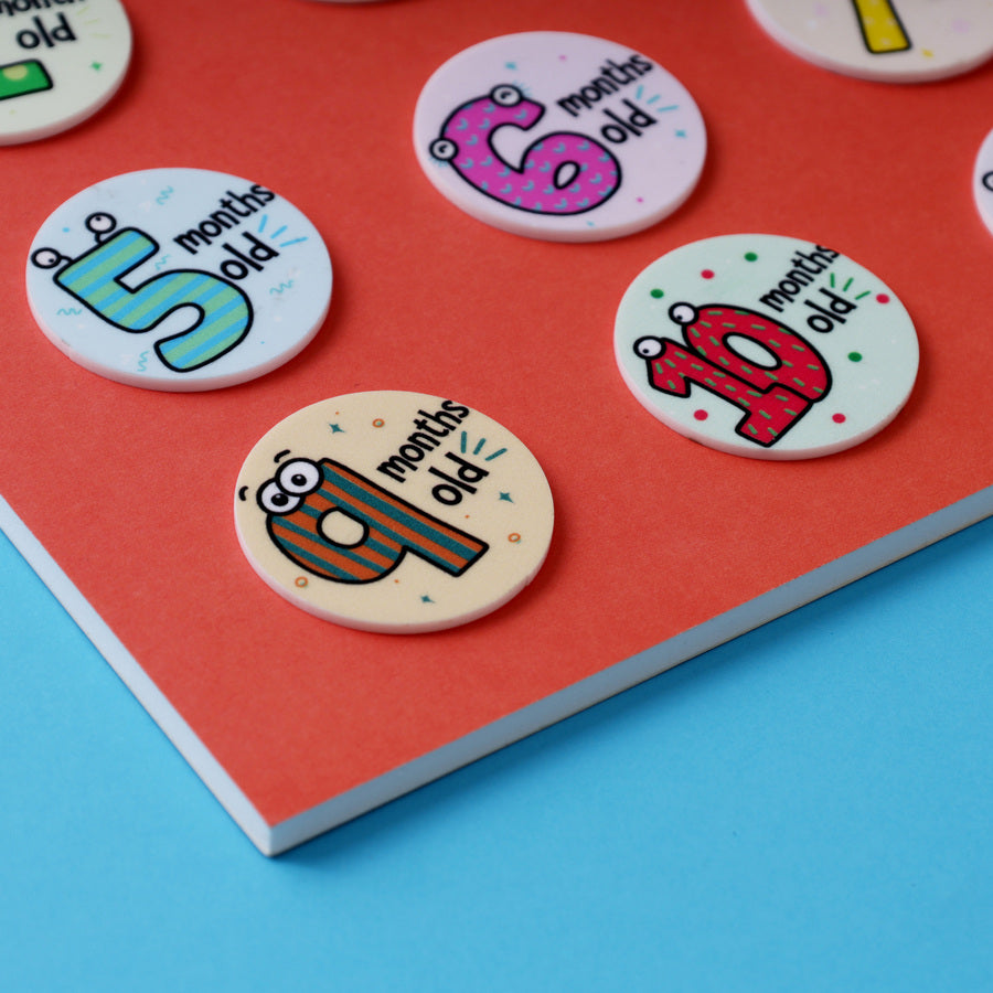 Baby Month Badges