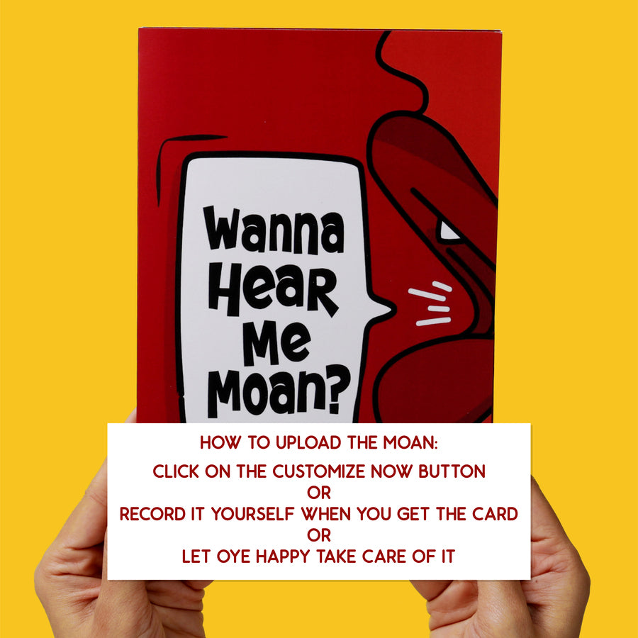 Moaning Audio Card