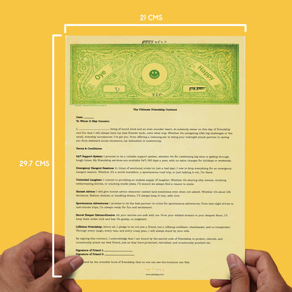 Friendship Day Contract