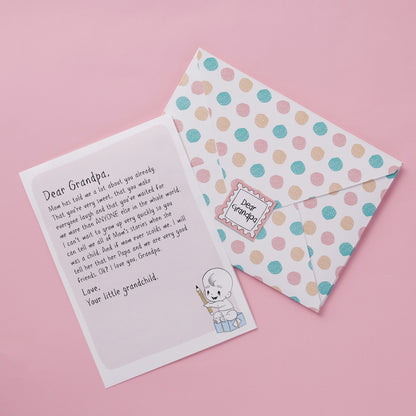 Letter from Baby to family