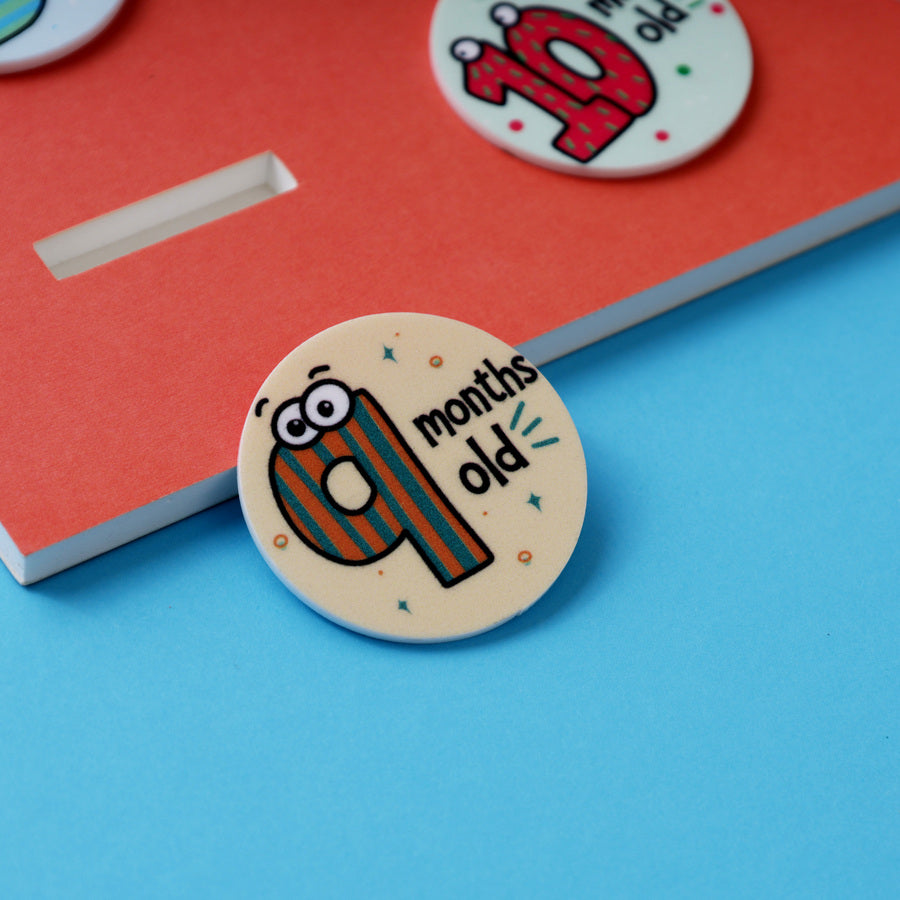Baby Month Badges